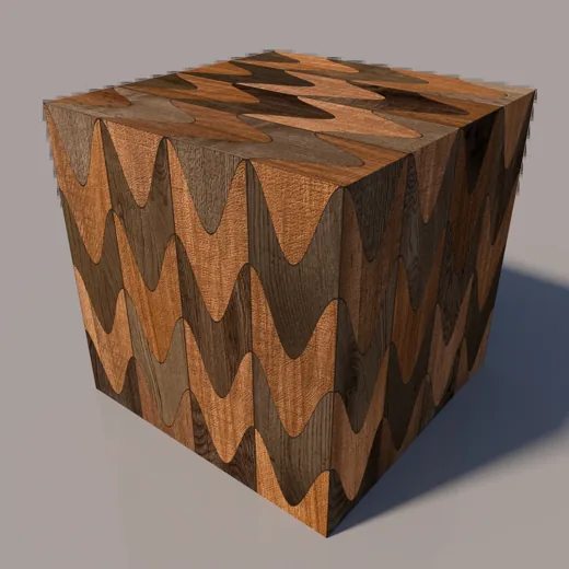 Wave Checker BricksMap pattern