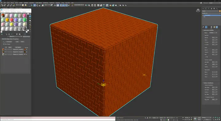 1/3 Running BricksPattern geometry preview