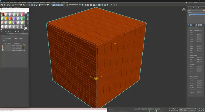 Herringbone BricksPattern geometry preview