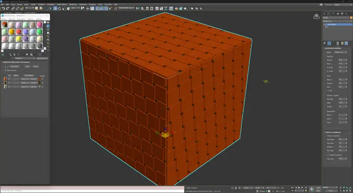 Paving Tile 2 BricksPattern geometry preview