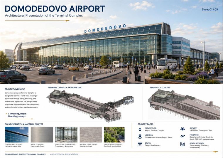 Domodedovo Airport Terminal Complex