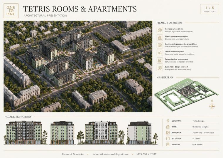 Tetris Rooms & Apartments